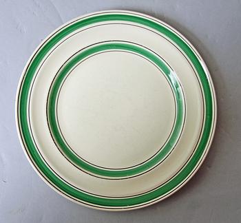 MATSERVIS, ca 50 delar. Flintgods, "Bandarillo", Wilhelm Kåge, Gustavsberg.