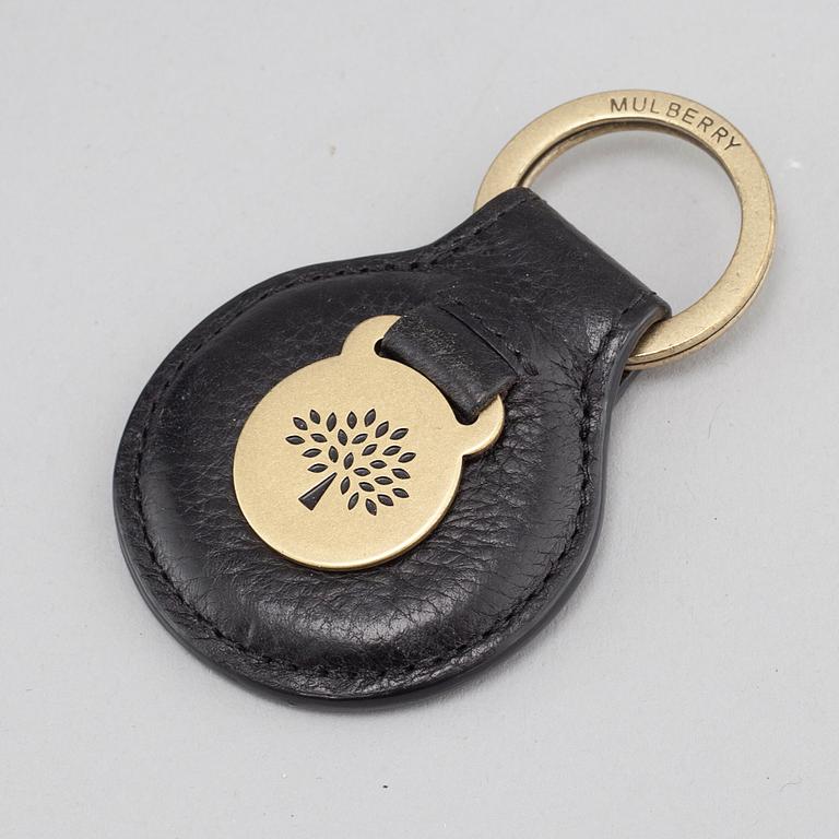 MULBERRY, "Anthony Messenger", bag and key ring.