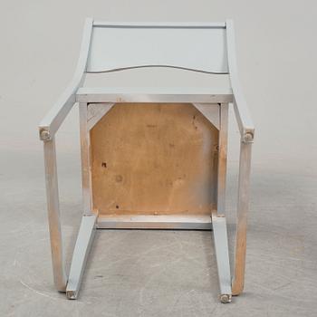 SVEN MARKELIUS, four painted 'Orkesterstolen' chairs.