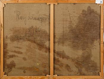 ROY LINDQVIST, akryl på duk, signerad och daterad -66.