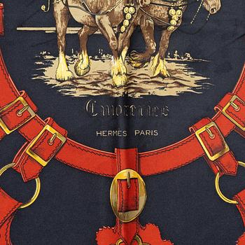 Hermès, a 'Cuivrerie' scarf.