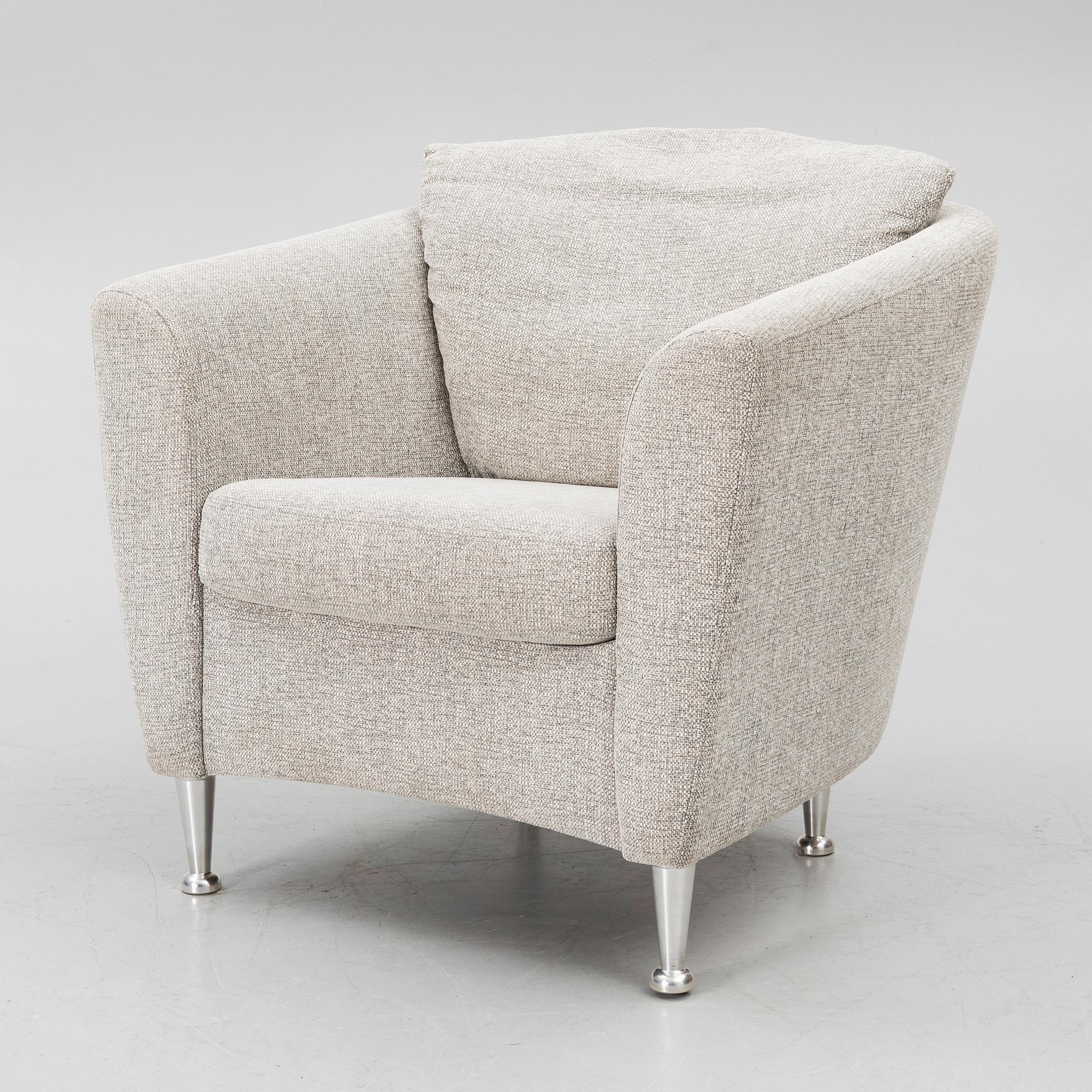 Sofa and armchair, Brunstad, Norway, contemporary.