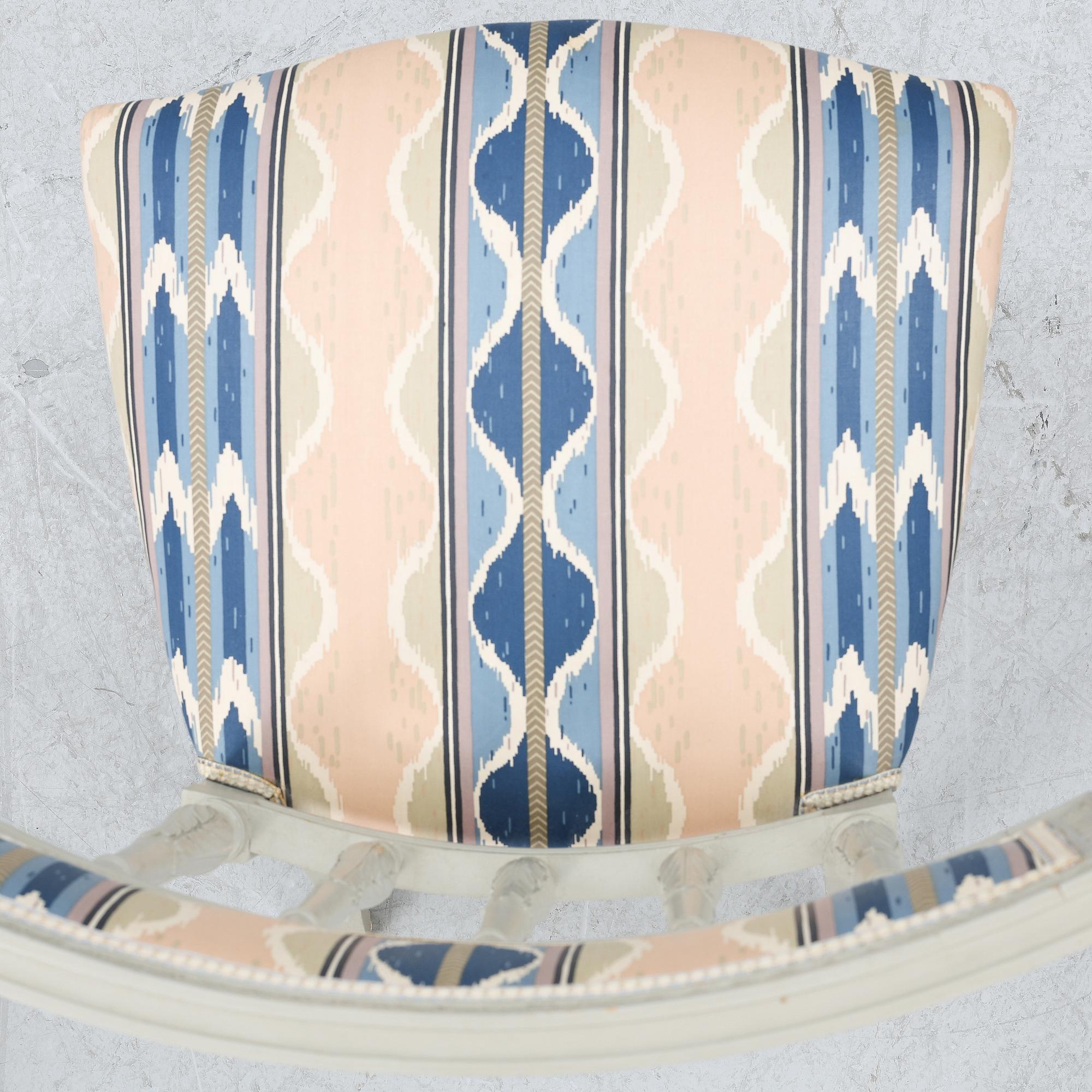 Chairs 5 pcs by Johan Hammarstöm, (master in Stockholm 1794-1812), late Gustavian.