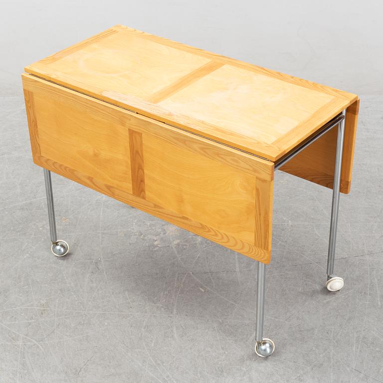 Bruno Mathsson, a 'Berit' drop-leaf table, Firma Karl Mathsson, Värnamo, 1973.