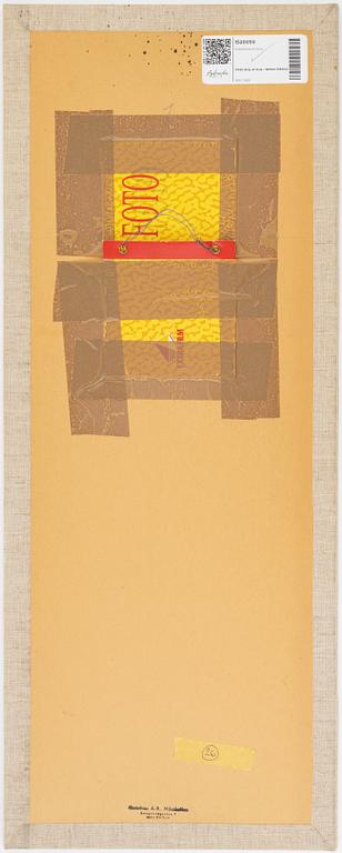 A silk embroidery, China, early 20th century.