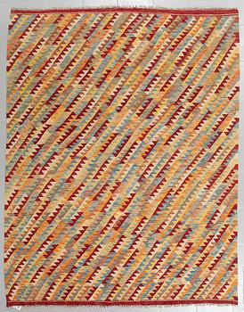 A kelim rug, 250 x 195 cm.