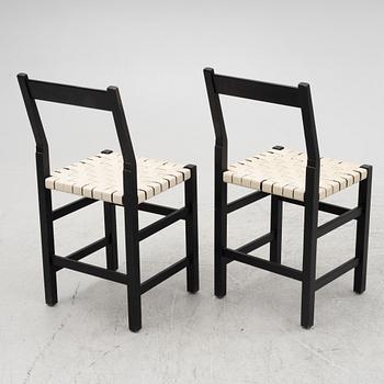 John Kandell, eight "Schablon" chairs, Källemo, Sweden.