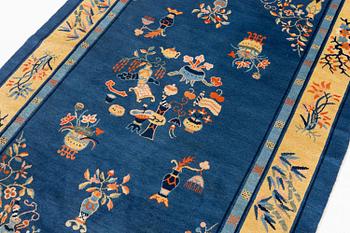 An antique, Beijing rug, north China, circa 1920. (243x163 cm).