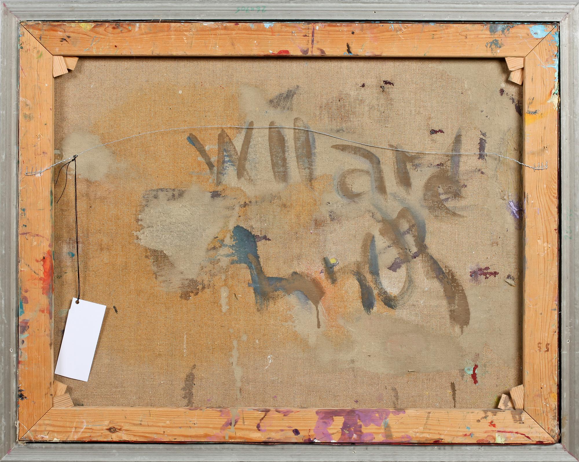 WILLARD LINDH, olja på duk, signerad.