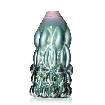 131. Hanna Hansdotter, skulptur, "Tiffany print", glas, ed. AP 2/2, The Glass Factory, Boda Glasbruk, 2019.