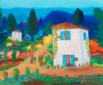 161. Lennart Jirlow, Landscape, Provence.