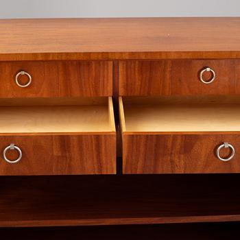 A 1940's Swedish Modern mahogany cabinet from Möbelbolaget.