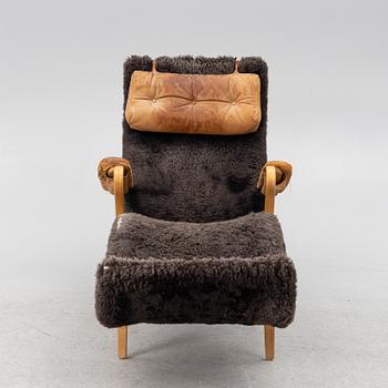 Bruno Mathsson, loungechair, "Pernilla", Karl Mathsson Company 1971.