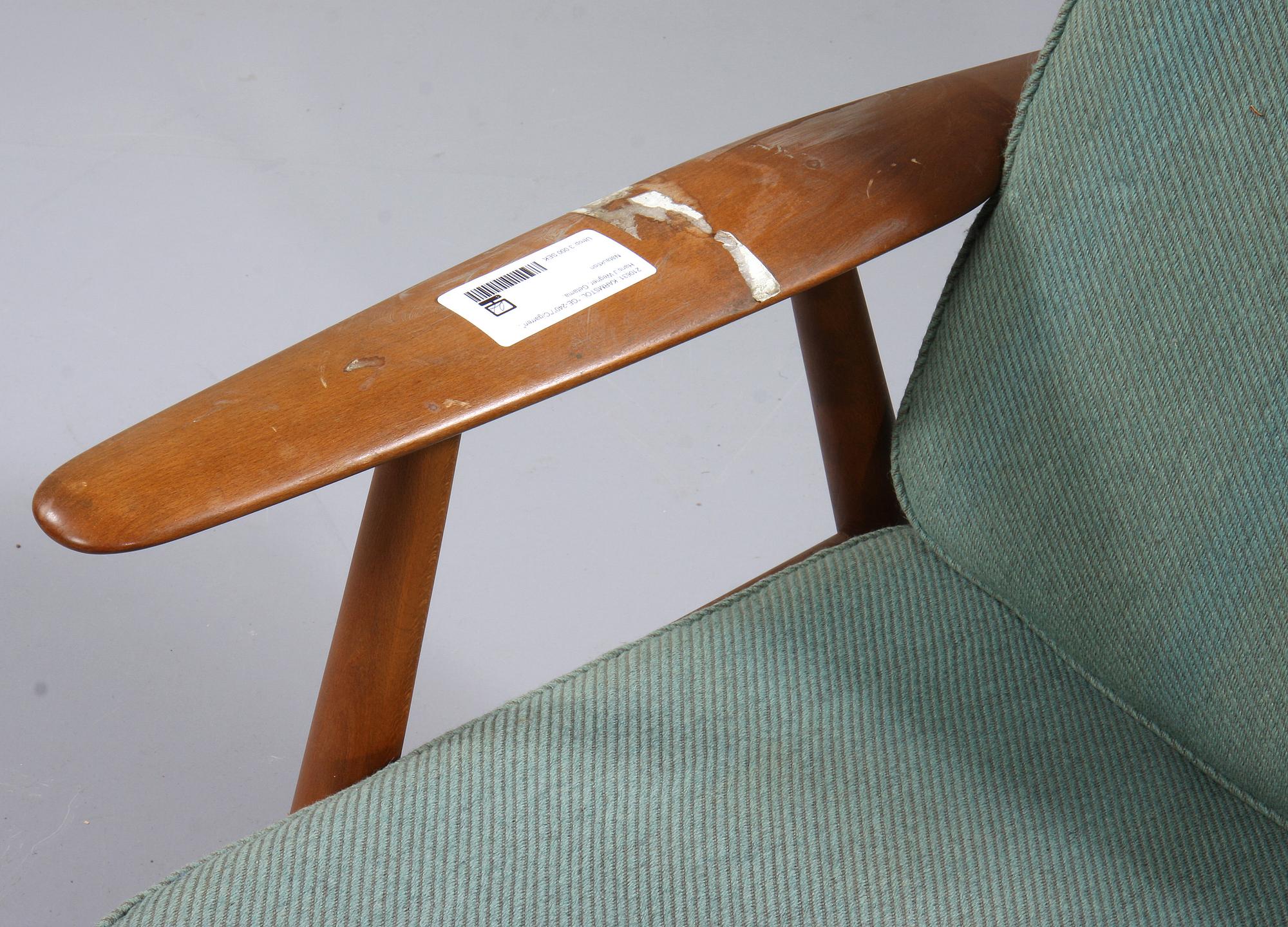 KARMSTOL, "GE-240"/"Cigarren", Hans J Wegner, Getama.