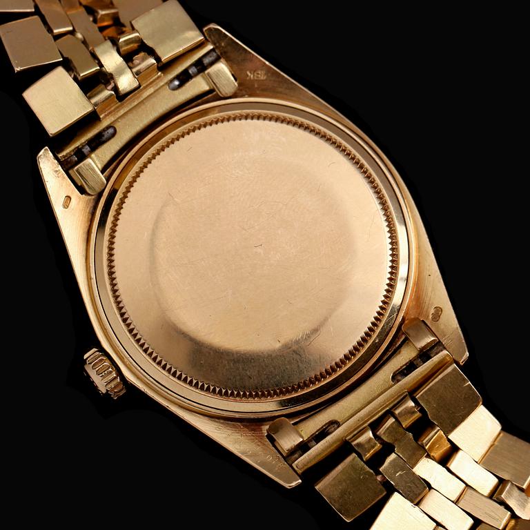 ARMBANDSUR, 18 k guld, Rolex Oyster Perpetual, Datejust, Superlative Chronometer.