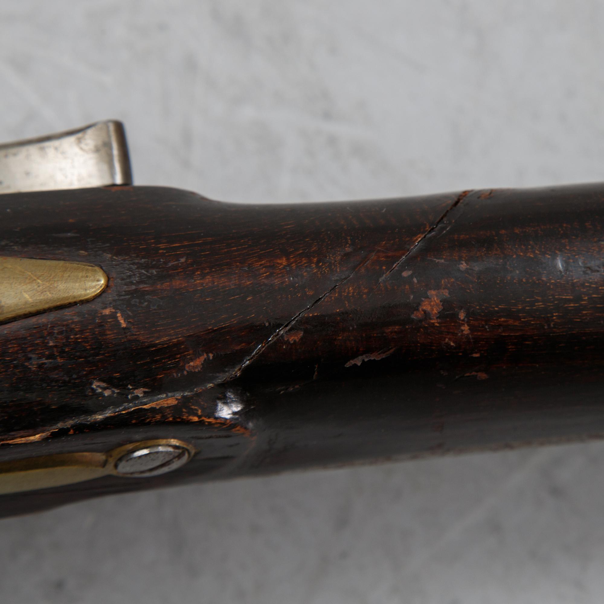 A Swedish flintlock rifle 1788 pattern.