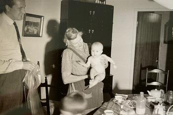 Uno Åhrén, a Swedish Grace dining table, 1920s.