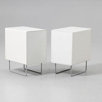 Jonas Lindvall, Bedside tables, a pair, De Nord, 2000s.