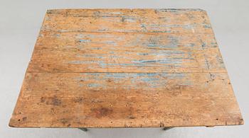 VÄGGBORD, allmoge, enligt uppgift Lima socken, Dalarna, 1800-talets andra hälft.