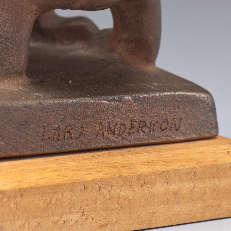 LARS ANDERSSON, brons, signerad, 1900-talets mitt.