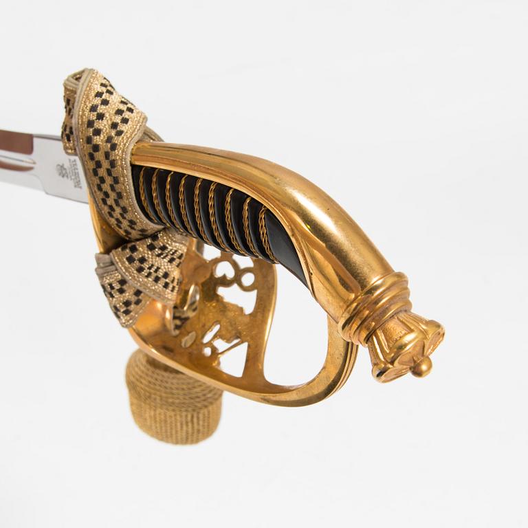 Officer's sword, infantry, M1922, Finland, latter half of the 20th century.