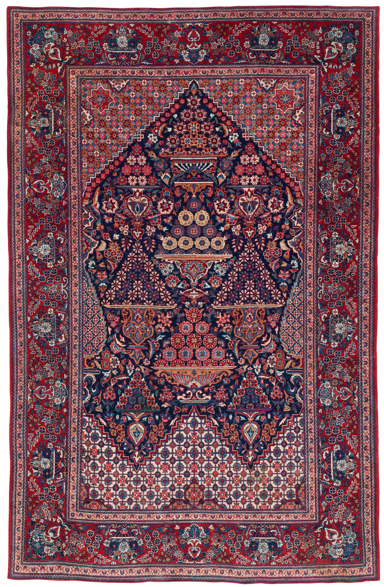SEMI-ANTIQUE KASHAN.