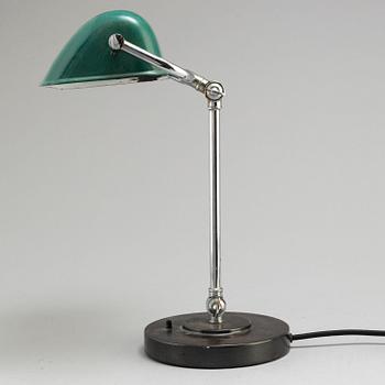 BÖHLMARKS LAMPFABRIK, bordslampa, 1930-tal.