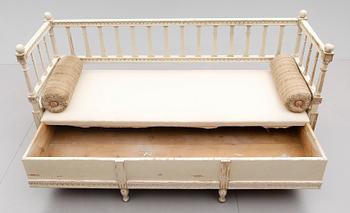 SOFFA, gustaviansk stil, 1800-tal.