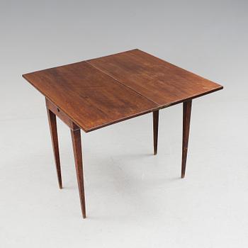 A late gustavian table by Jonas Lidströmer. Signed and dated 1779.