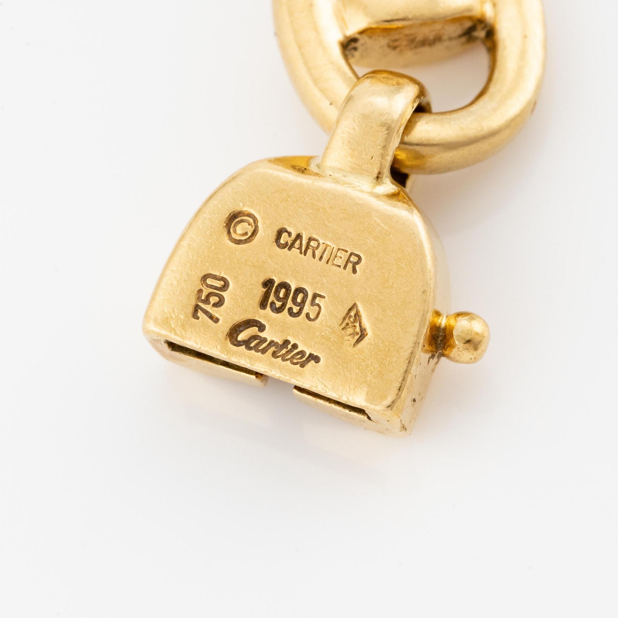 Cartier armband 18K guld.