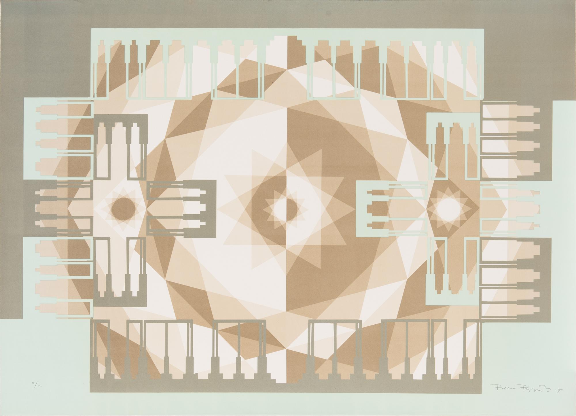 Pekka Ryynänen, lithograph, signed and dated -93, numbered 8/16.