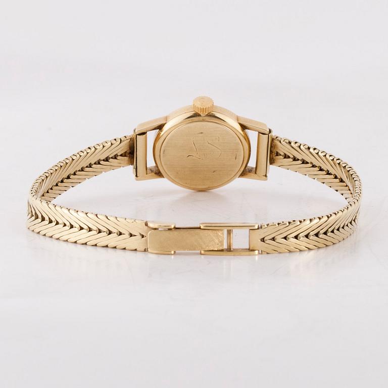 ARMBANDSUR, dam, Omega, 14K guld. 1960-tal. Vikt tot. 25 g.