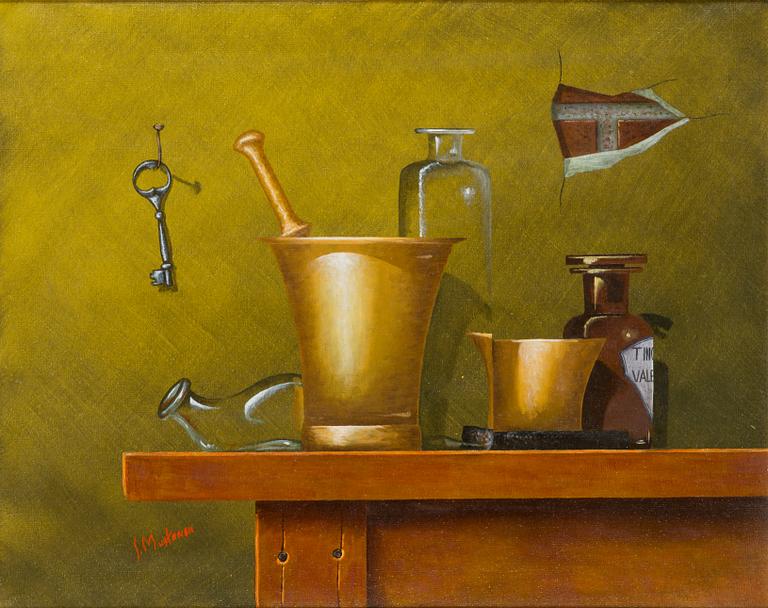 Jyrki Mustonen, oil on canvas, signed.