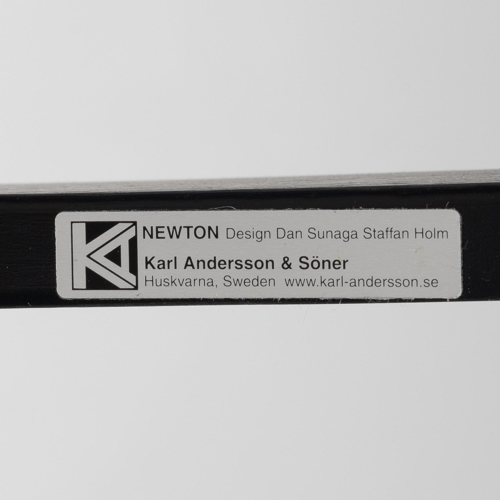 Dan Sunaga & Staffan Holm, coffee table, "Newton", Karl Andersson & Söner.