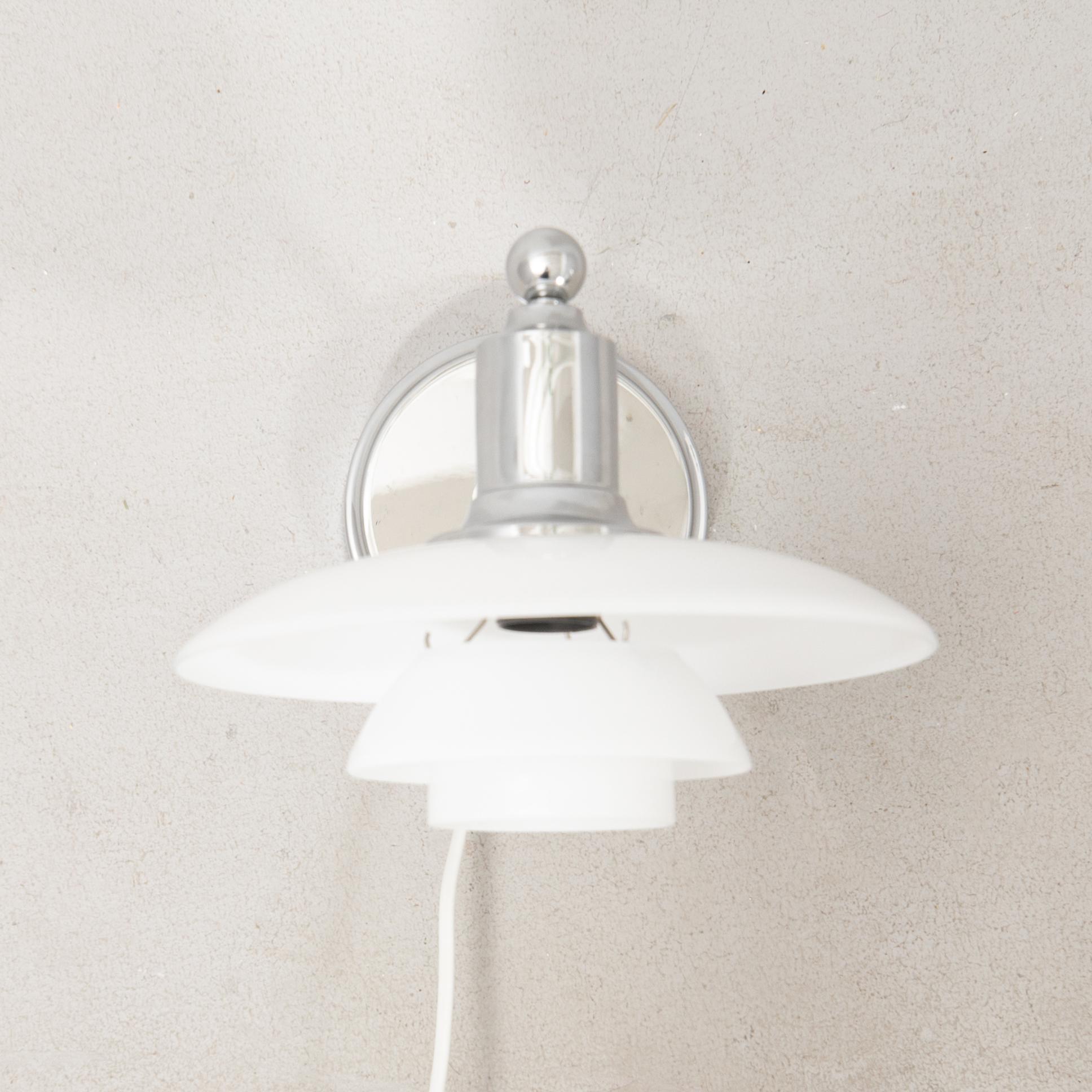Poul Henningsen, wall lamp PH 2/1 for Louis Poulsen Denmark.