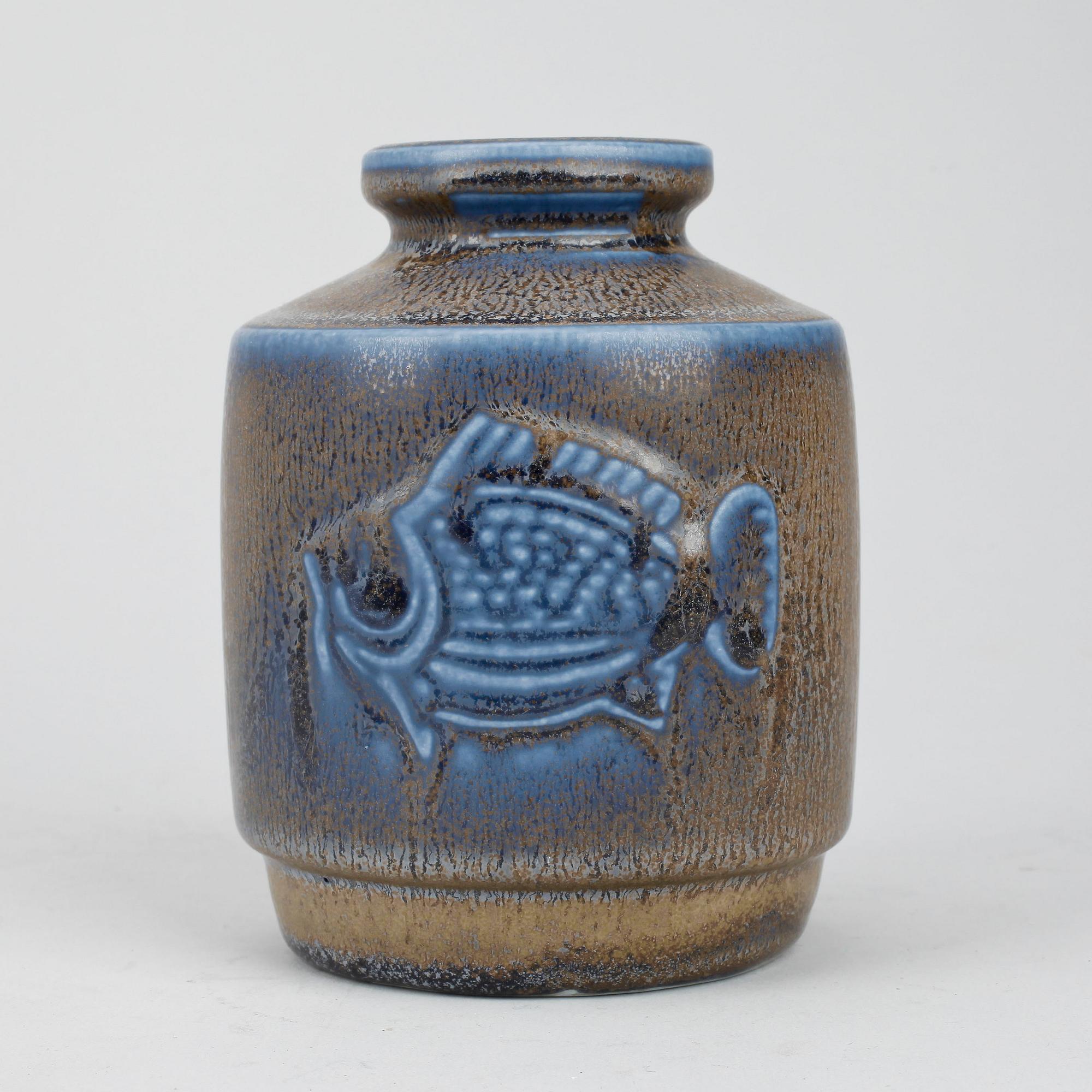 VAS, stengods, Wilhelm Kåge, Gustavsberg.