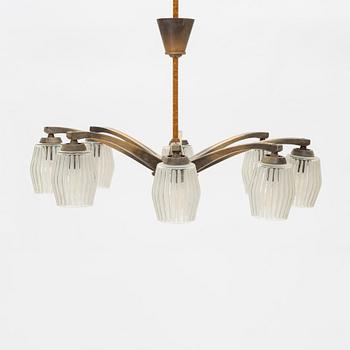 A ceiling lamp from the first half of the 20th century.
