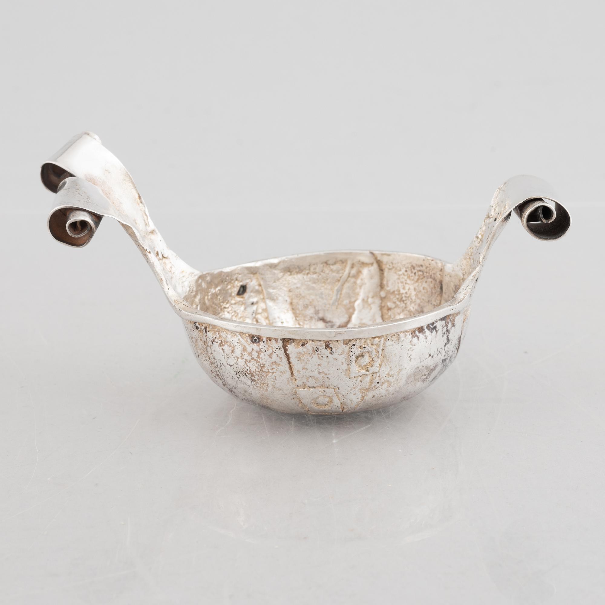 Lars Arby, kåsa, sterling silver, Göteborg 1978.