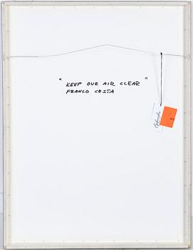 Franco Costa, färgserigrafi, signerad 201/250.