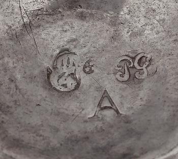 TUMLARE, 2st, silver, Kristianstad, 1759 resp 1764.