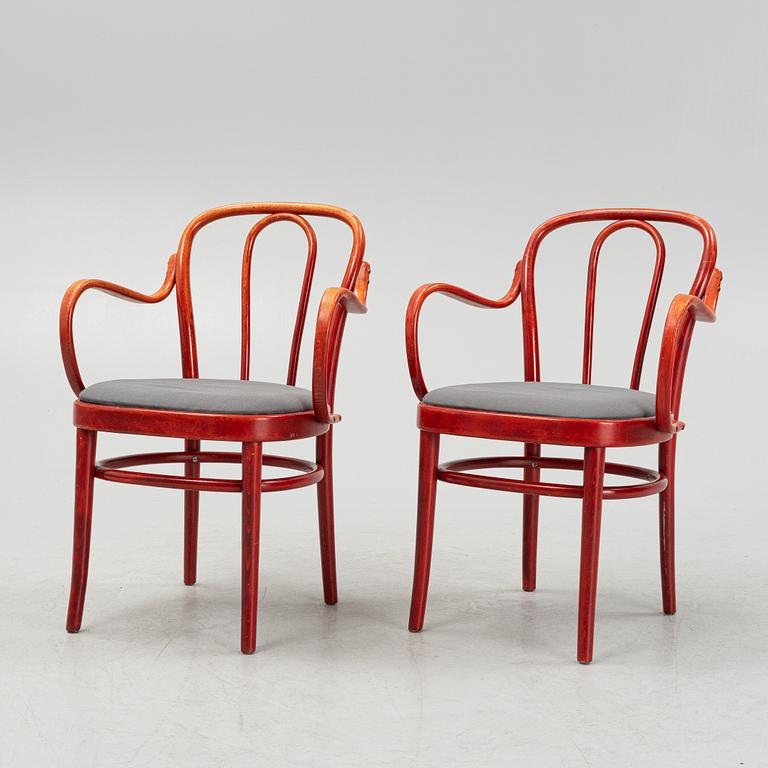 Karmstolar, 7 st, "Wien", Gemla, 1900-tales andra hälft.