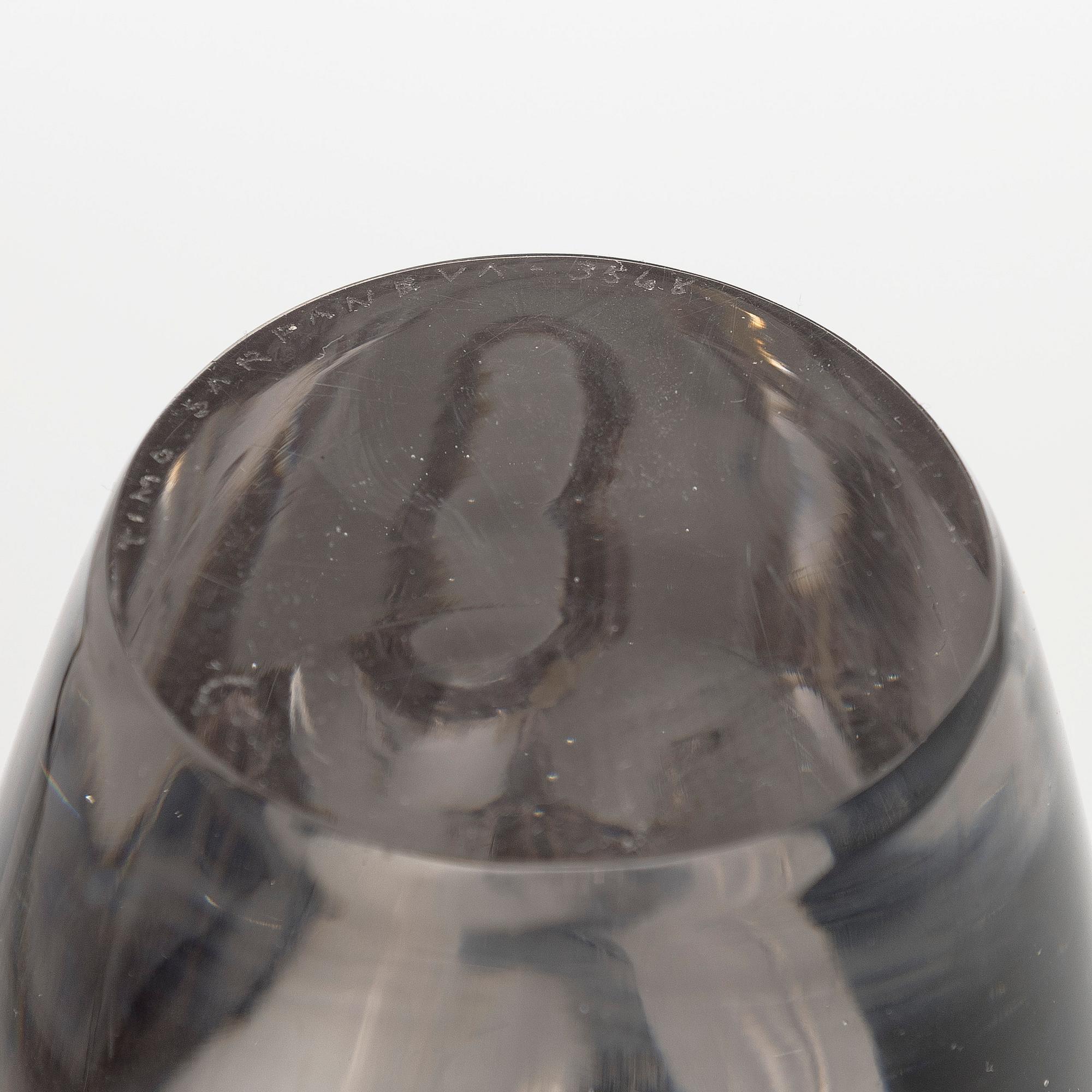 Timo Sarpaneva, skulptur, "Orkidé", signerad Timo Sarpaneva 3568.