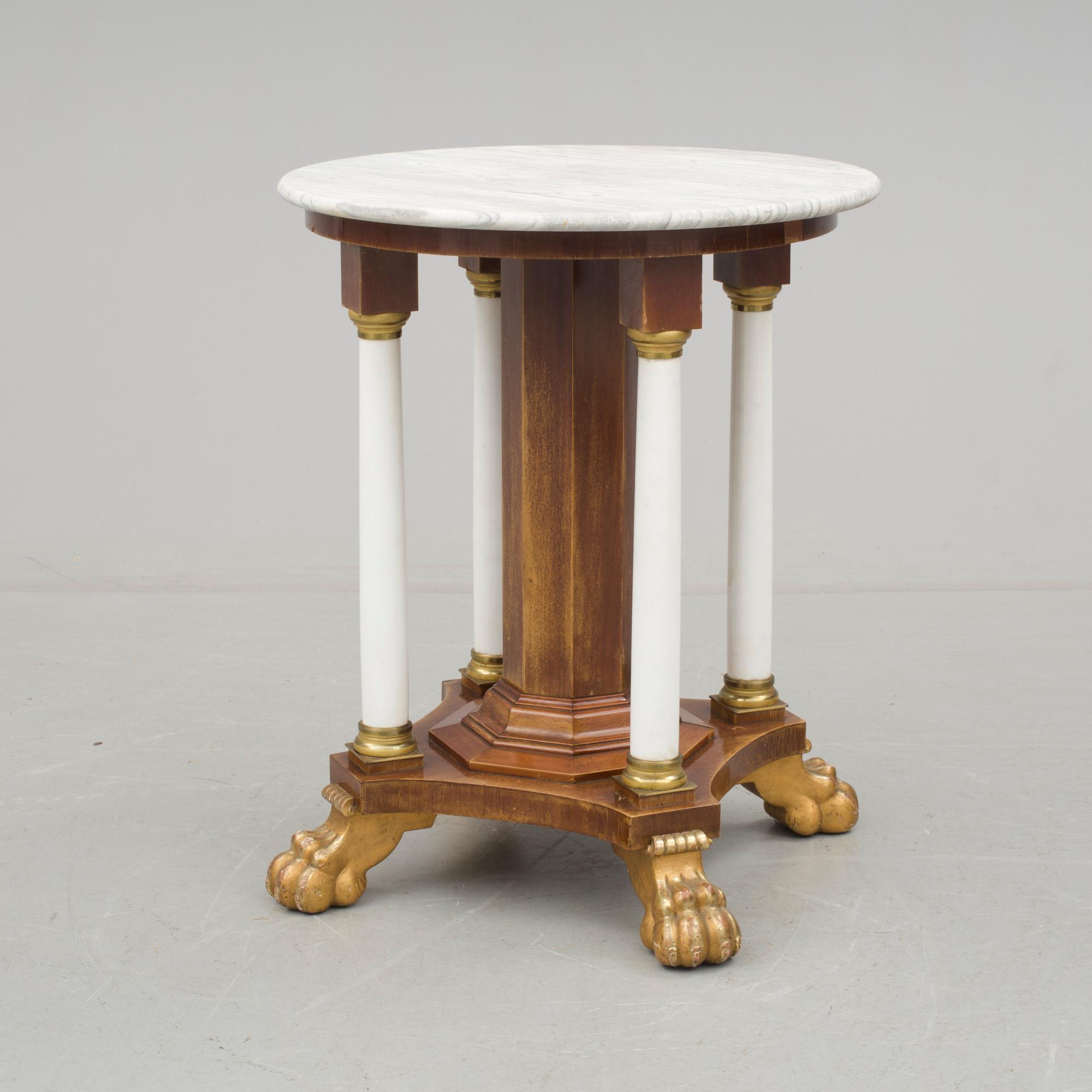 BORD, empirestil, 1900-talets första hälft.