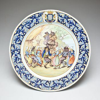 FAT, fajans, Frankrike. 1800-talets slut.
