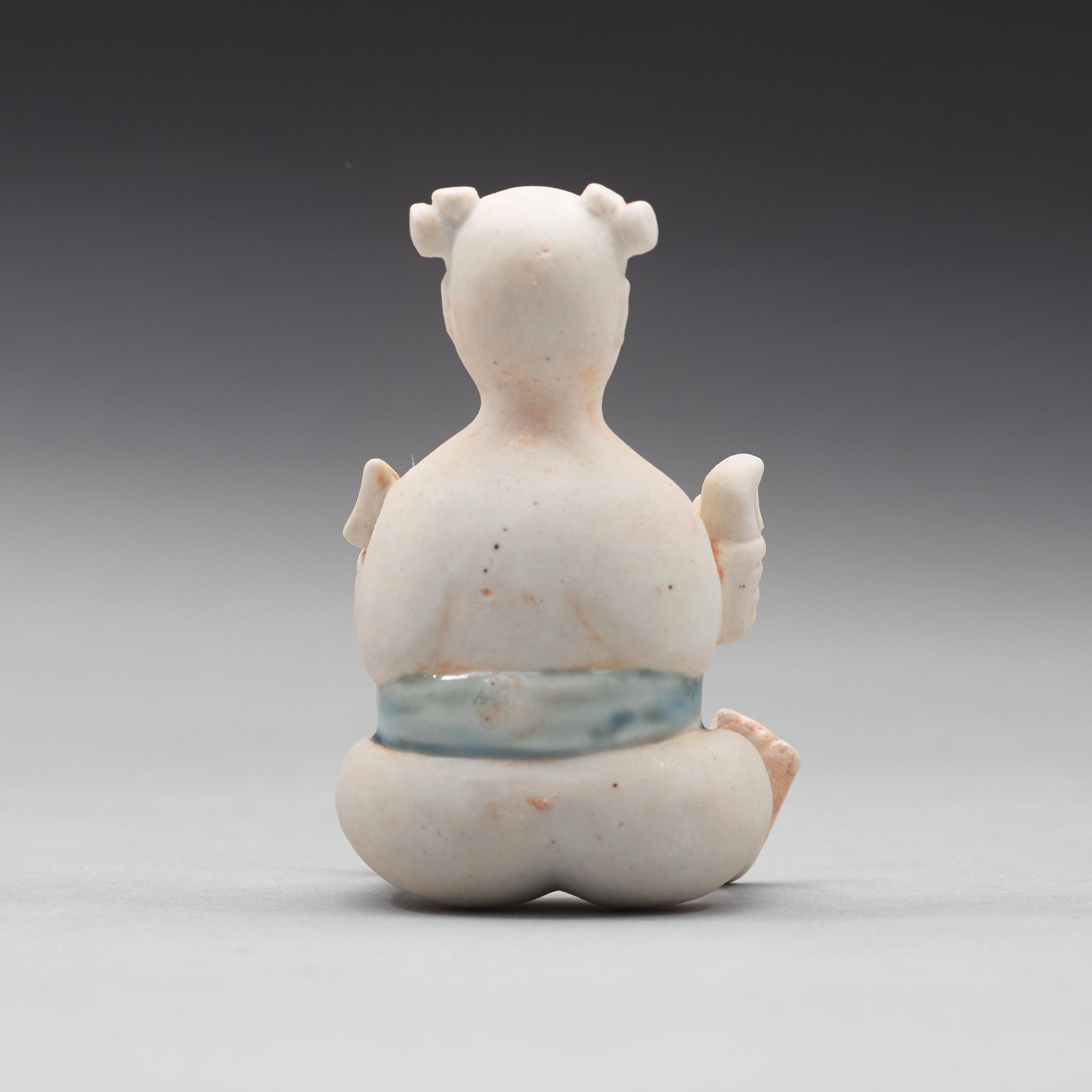 FIGURIN, biskviporslin, Qing dynastin, Qianlong (1736-95).