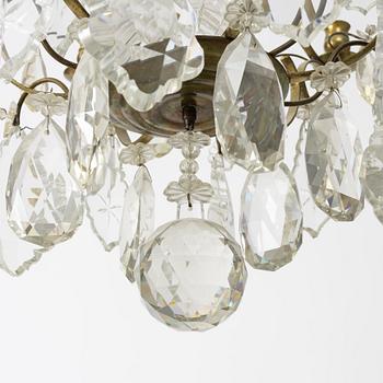 Ljuskrona, rokokostil, 1900-talets första hälft.