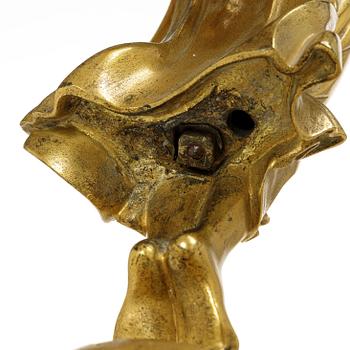 Ljusstake, empirestil, sent 1800-tal.