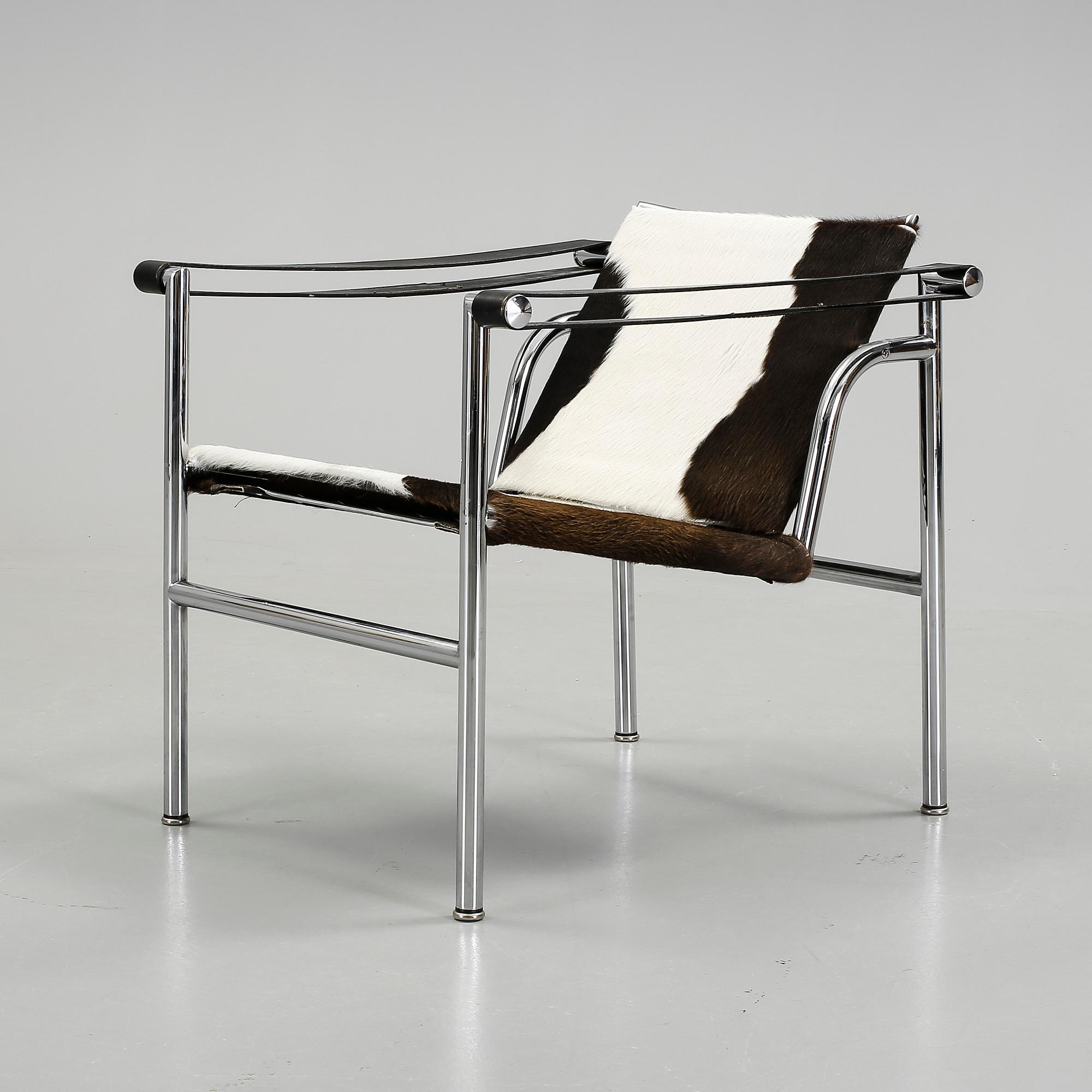 KARMSTOL, "LC-1", Le Corbusier, Cassina, Italien.