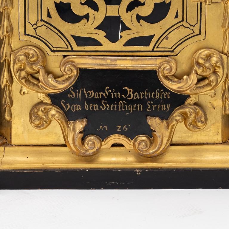 Religious cabinet, 19th century.