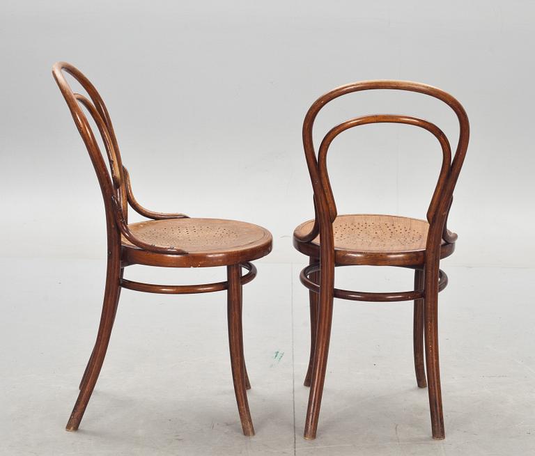 STOLAR, ett par, Thonet, 1900-talets första hälft.